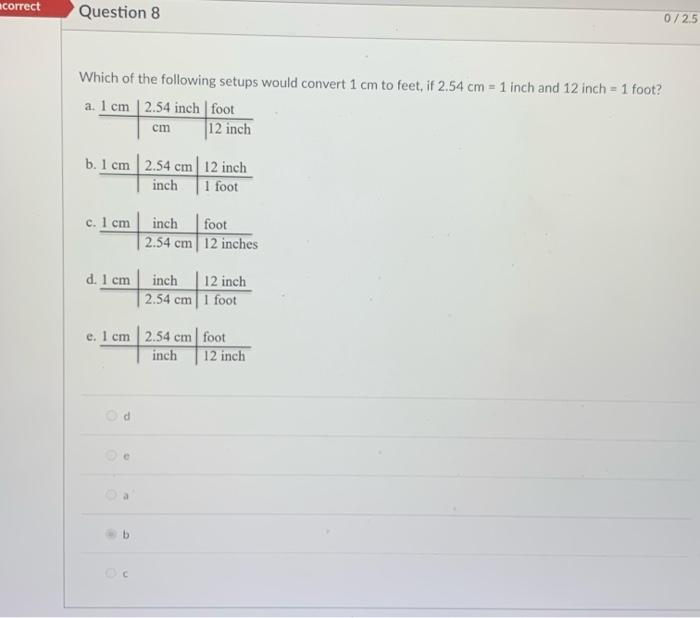 Question 7 Select The Unit Which Describes Volume 0cm 2 0 Kg 2 5 2 5p Correct 0 25 Question 8 Which Of The Following S 2
