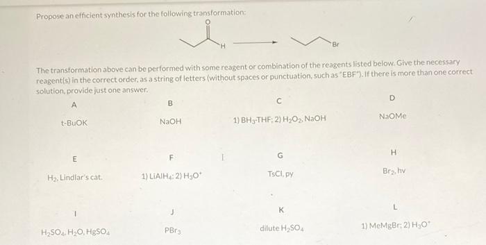 Propose An Efficient Synthesis For The Following Transformation H The Transformation Above Can Be Performed With Some R 1
