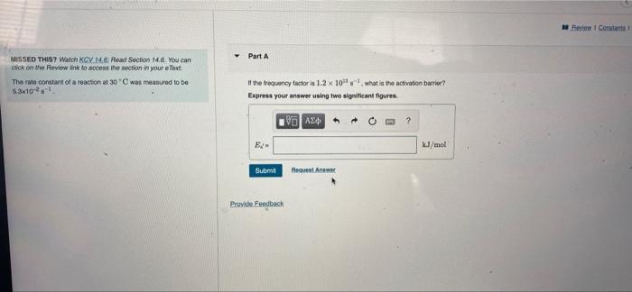Consider The Reaction A 28 C Whose Rate At 25 C Was Measured Using Three Different Sets Of Initial Concentrations As Lis 3