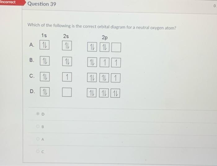 Ct Question 38 The Electron Configuration Of The Sodium Ion Na Is A 1s 2s B 1s 2s22p3 C 1s 2s 2p6 D Ne E Bo 2