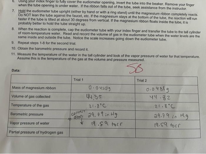 Ideal Gas Law Stoichiometry Objectives 1 To Measure The Mass Of Gas Produced Using Temperature Pressure And Volume 2