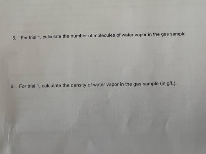 Ideal Gas Law Stoichiometry Objectives 1 To Measure The Mass Of Gas Produced Using Temperature Pressure And Volume 4
