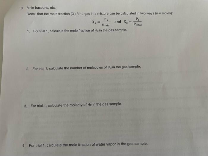Ideal Gas Law Stoichiometry Objectives 1 To Measure The Mass Of Gas Produced Using Temperature Pressure And Volume 8