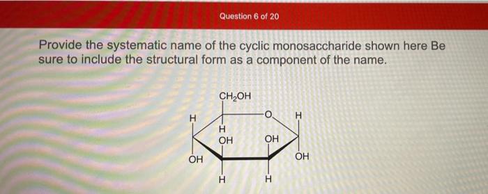 1 Which Of The Six Carbohydrates That You Tested Can Be Classified As Reducing Sugars Out Of Glucose Sucrose Fructos 3