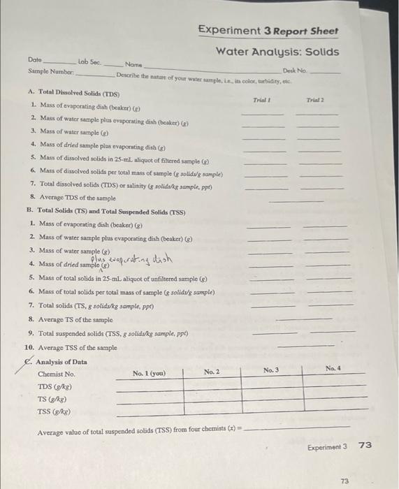 Answer A 1