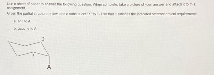 Use A Sheet Of Paper To Answer The Following Question When Complete Take A Picture Of Your Answer And Attach It To Thi 1