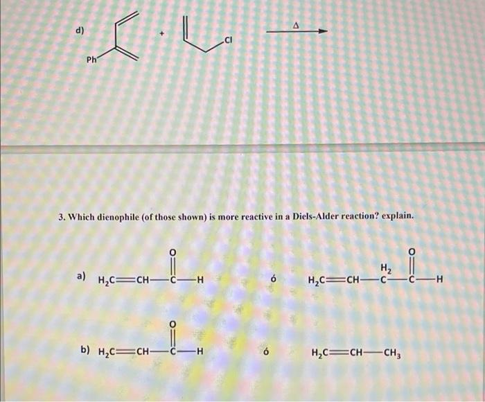 1 Draw The Structures Of The Following Compounds A 2e 4e 1 Chloro 3 Methyl 2 4 Hexadiene B 3z Se 4 Methyl 3 5 2