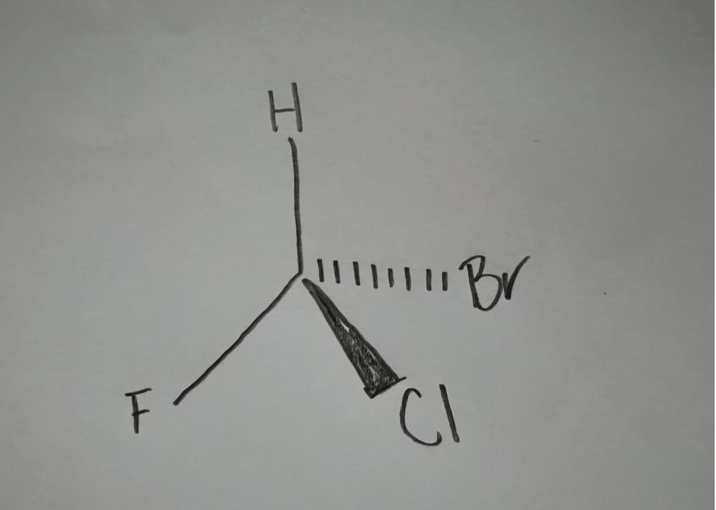 Is The Molecule Chiral Draw The Original Molecule Your Classmate Drew And Its Enantiomer If It Has One Label Eac 1
