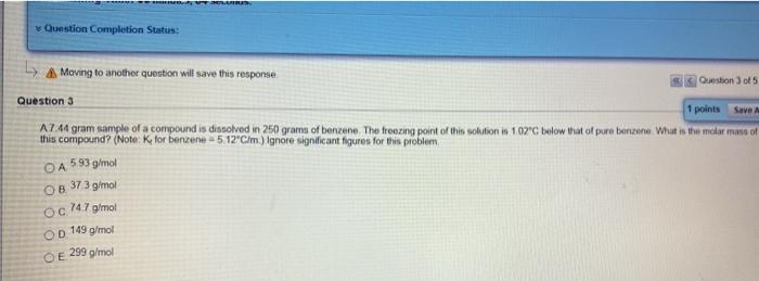 M Question Completion Status Son 3 Of 5 Moving To Another Question Will Save This Response Question 3 1 Points Siva Az 1