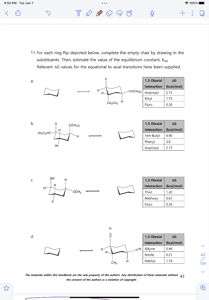 Hello I Am Having Some Trouble Finding The Keq I Understand That For Part A The Delta G Is 14 But Cant Seem To Get 1