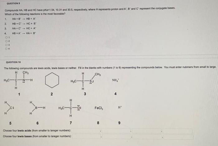 Question Negarding The Flowing The Bond Structures Shown Below From Left To Right What Is The Hybridization Of The Orbi 3