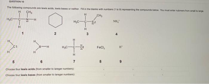 Question Negarding The Flowing The Bond Structures Shown Below From Left To Right What Is The Hybridization Of The Orbi 7
