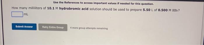 Use The References To Access Important Values If Needed For This Question In The Laboratory A Student Dilutes 23 3 Ml 3