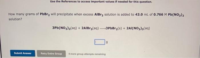 Use The References To Access Important Values If Needed For This Question In The Laboratory A Student Dilutes 23 3 Ml 6