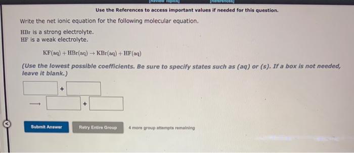 Does A Reaction Occur When Aqueous Solutions Of Nickel Ii Nitrate And Ammonium Bromide Are Combined O Yes No If A Reac 2