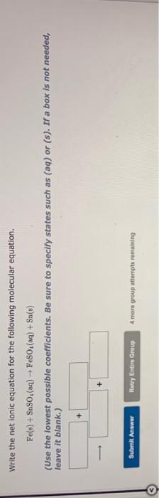 Does A Reaction Occur When Aqueous Solutions Of Nickel Ii Nitrate And Ammonium Bromide Are Combined O Yes No If A Reac 3
