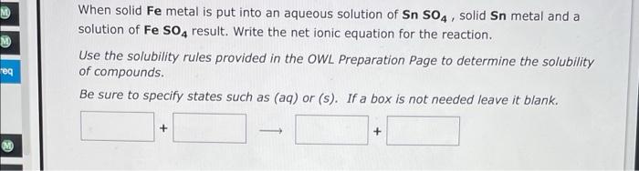 When Aqueous Solutions Of Ammonium Phosphate And Zinc Sulfate Are Combined Solid Zinc Phosphate And A Solution Of Ammon 3