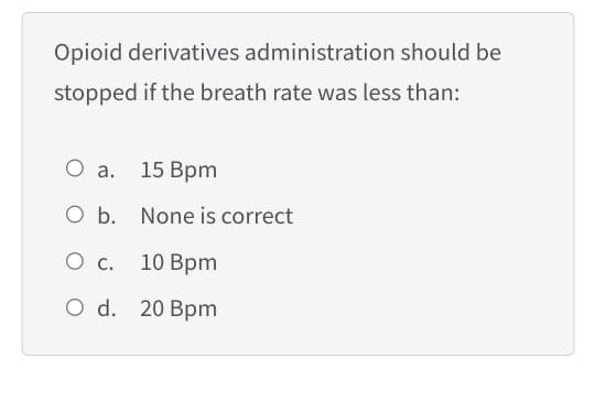 One Of The Following Narcotic Drugs Has Long Half Life O A Morphine O B Tramadol C None Is Correct O D Methadone Cl 2