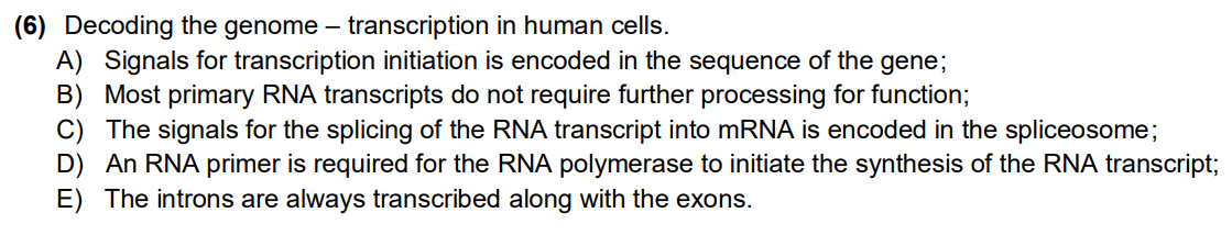 5 Decoding The Genome Dna Replication A The Leading Strand Is Synthesized Continuously In The 5 To 3 Direction 2