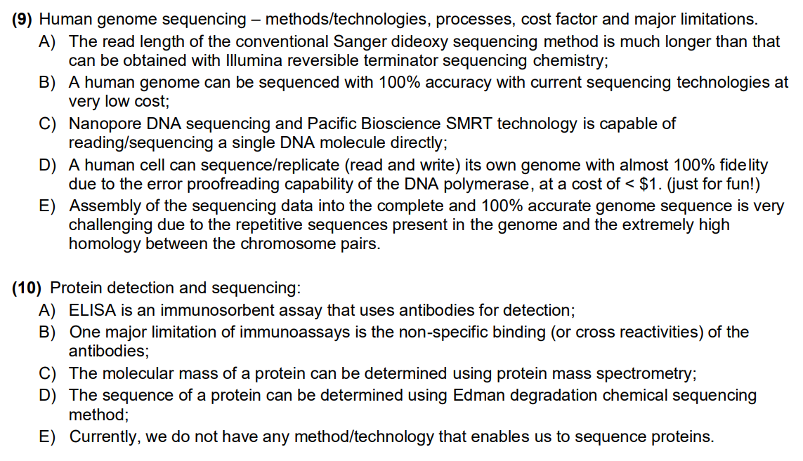 9 Human Genome Sequencing Methods Technologies Processes Cost Factor And Major Limitations A The Read Length Of 1