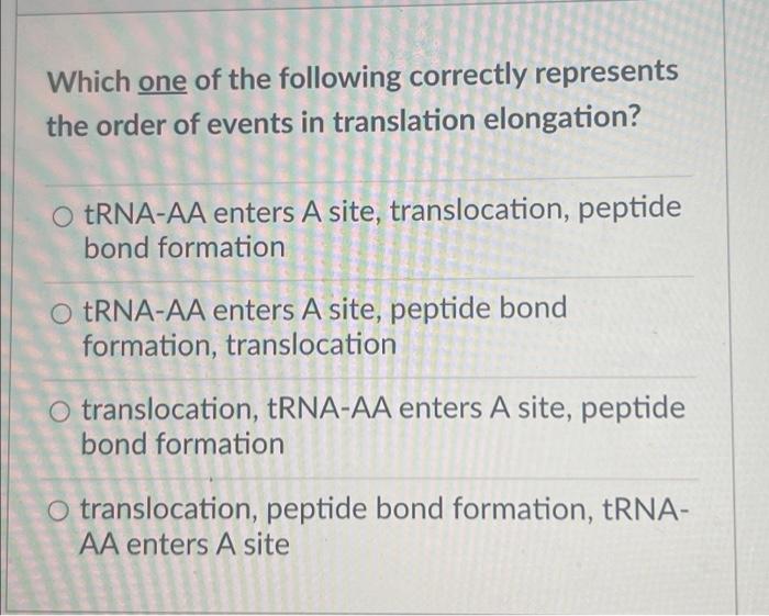 Which One Of The Following Is A True Statement About The Different Levels Of Protein Structure O Proteins With Quaterna 2