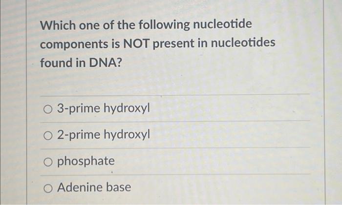 A Nucleotide That Has The Cytosine Base Ribose Sugar And Two Phosphates Would Have Which One Of The Following Abbreviat 2