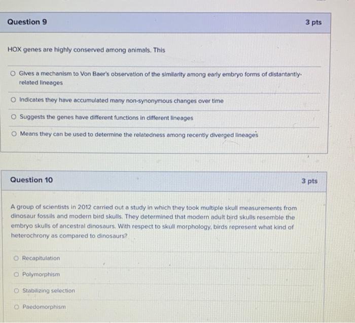 Question 11 If A Trait Has Low Heritability Genetically Identical Siblings Are Expected To O Show Dissimilar Phenotype 2