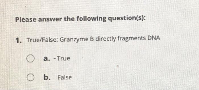Please Answer The Following Question S 1 What Would Happen If The Tcr Expressed By The Ctl Did Not Recognize The Mhc 2