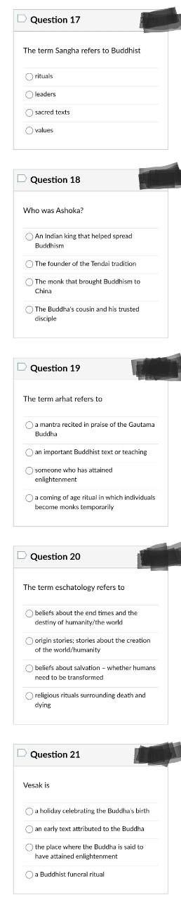 Question 52 The Term Atheism Refers To A Denial Of Or Lack Of Belief In God Or Gods True False D Question 53 The Endl 2