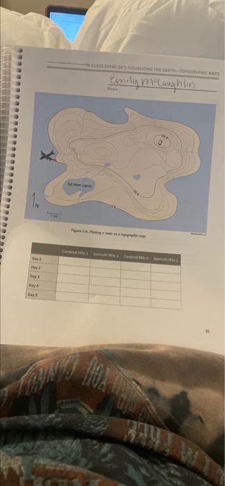 Later Date Exercise 7 Plotting A Route On A Map Your Airplane Has Made An Agency Landing On The West Side Of The Island 2