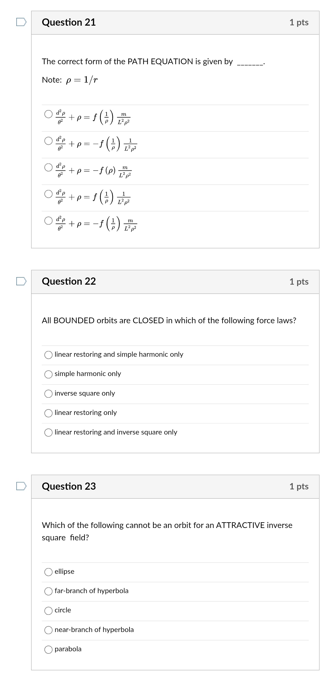 21 25 Answer All Please Just Give The Answer No Need For Lengthy Solutions Or Explanations 1