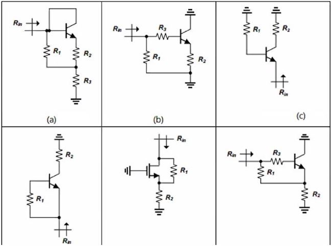 1 N Mosfet Not Npn Bjt Transistor Change The Bjt In The Picture To Mosfet Get The Input Inpedance Using Rin Vt 1