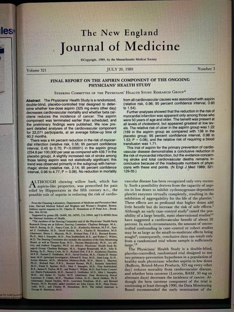 Les E For Brief Summ Scribing Informail The New England Journal Of Medicine Copyright 1989 By The Massachusetts Medic 1