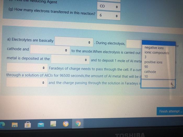 A Electrolytes Are Basically During Electrolysis Move To The When Electrolysis Is Carried Out In The Electrolytic Cell 7