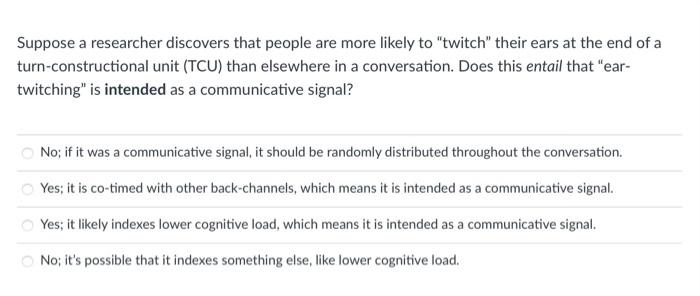 Consider The Following Transcript I Was Thinking Uh Of Going To That Um Movie Tonight Which Of The Following Pre 3