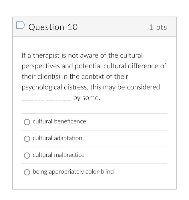 Question 9 What Is Often A Problem For Personality Researchers In Conducting Cross Cultural Research O Back Translating 2