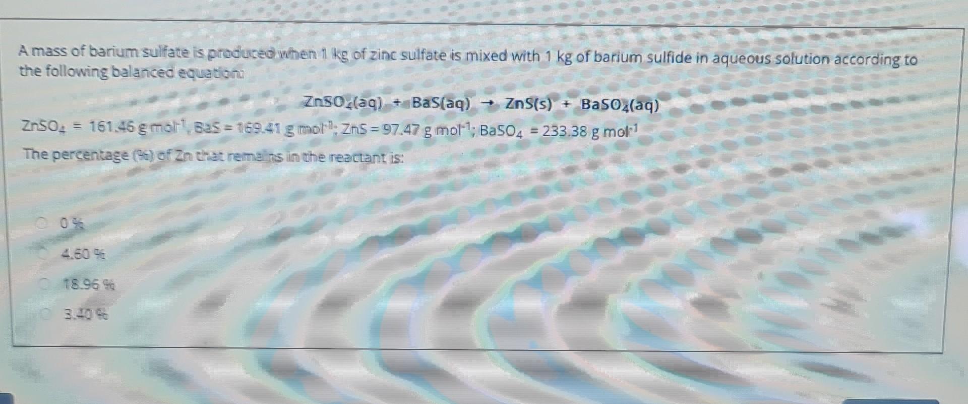 A 10 00 G Sample Of Mgso4 7h O 246 48 G Mol Was Heated In An Oven At 105 C Until All The Waters Of Hydration Was Evap 2