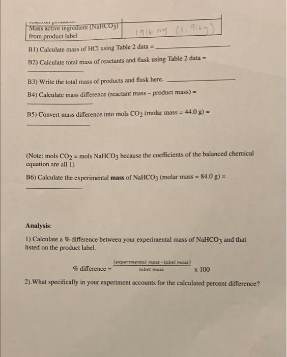 Chem 121 Chemical Reactions Stoichiometry Lab Name Partner S In Part A Of This Lab You Will Observe Nine Different 5