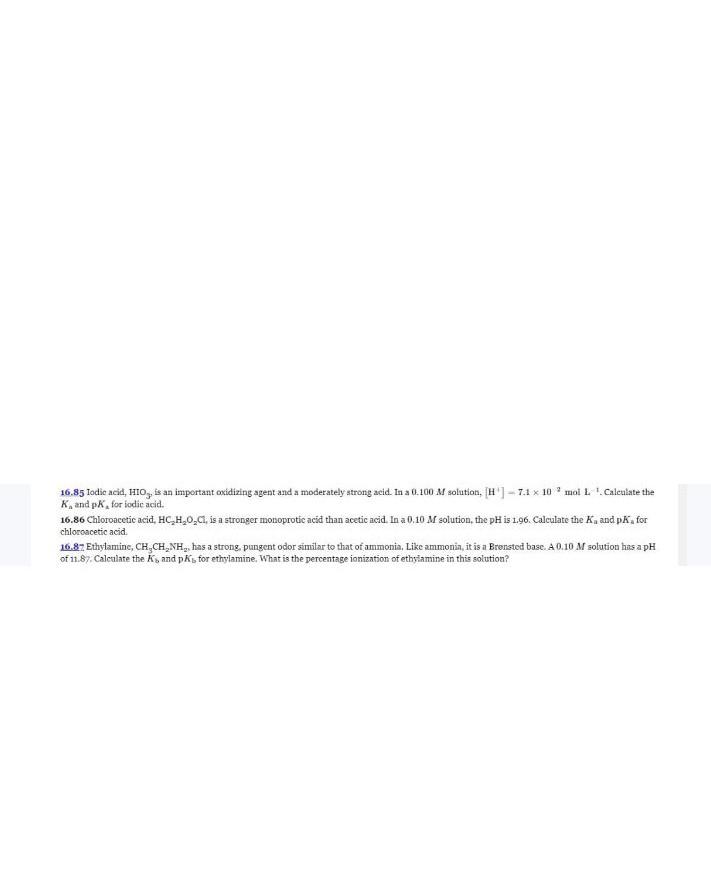 Veak Acid And Weak Base Solutions A 1 25 M Solution Of Acetic Acid Has A Ph Percentage Of The Acetic Acid Is Ionized In 2