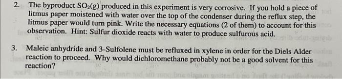 2 The Byproduct So G Produced In This Experiment Is Very Corrosive If You Hold A Piece Of Litmus Paper Moistened Wit 1