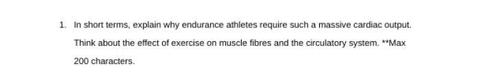 Please Answer The Following Questions 1 And 3 Short Answer And Please Label Your Answer To Which Question 1