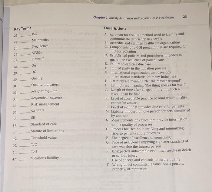 Key Terms 23 24 25 26 27 28 29 30 31 32 33 34 35 36 37 38 39 40 41 42 Iso Malpractice Negligence Nps 1