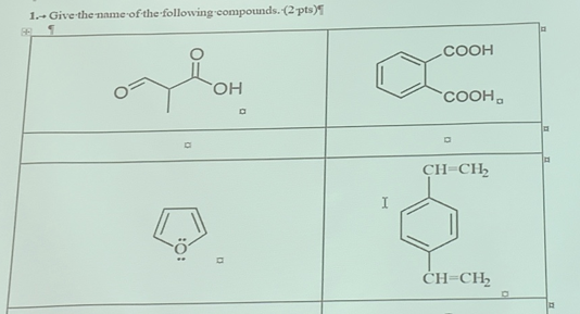 Give A Definition Of Ester Enolate Ion And Give The Resonance Structures Provide Names For Each Compounds 1