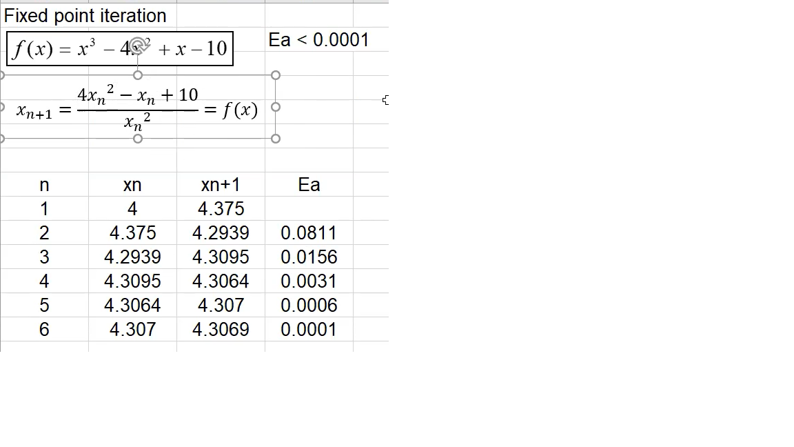 Solve The Following In Excel And Show The Solution In A Step By Step Process Use The Specified Techniques And Round Off 1