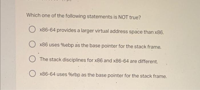 Question 4 17 1 P What Is The Difference Between The Mov And Lea Instructions Omov Dereferences An Address While Le 2