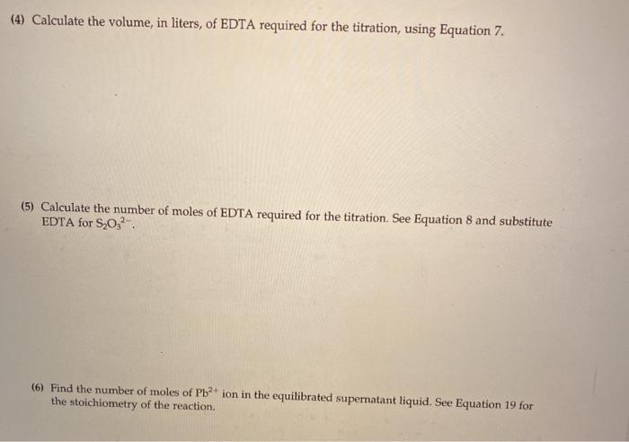 3 A Student Used The Techniques In This Module To Estimate The Ksp Of Lead Iodide Pbl After Preci Pitating And Rin 3