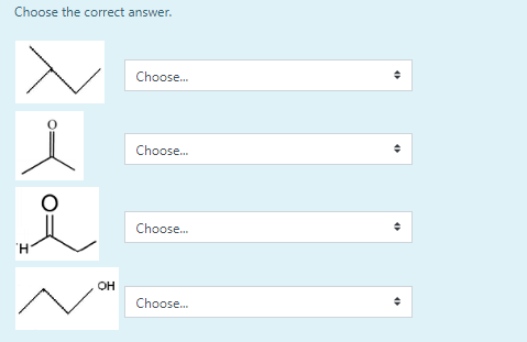 Choose The Correct Answer W Choose 0 Choose Choose Th Oh Choose 1
