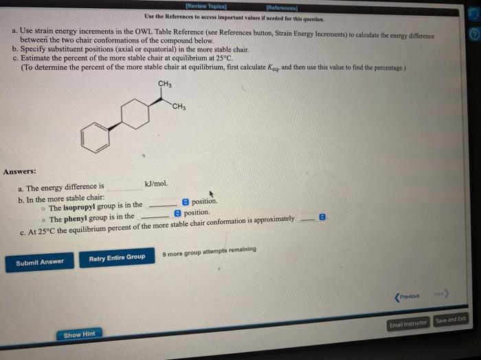 Indicate Whether The Pair Of Structures Shown Represent Stereoisomers Constitutional Isomers Different Conformations O 3