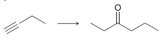Propose A Plausible Synthesis For The Following Transformation Show All Reagents And Intermediates Necessary To Carry O 1
