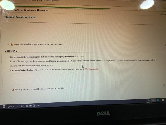 Moving To Another Question Will Save This Response Question 3 If You Are Given The Following Data Set Xy 3047 35 58 51 2